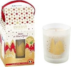 Fragrances, Perfumes, Cosmetics Esteban Berries And Winter Flower - Perfumed Candle