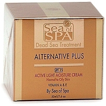 Light Moisturizing Cream for Oily Skin - Sea Of Spa Alternative Plus Active Light Moisture Cream — photo N2