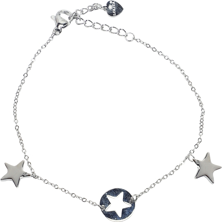 Women's Bracelet, three stars, silver - Lolita Accessories — photo N1