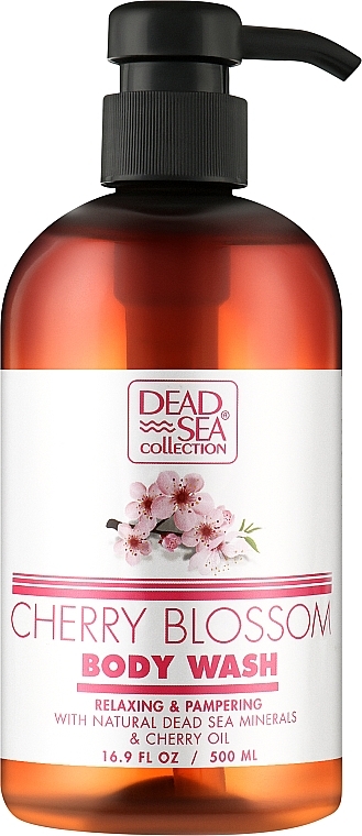 Shower Gel with Cherry Blossom Scent - Dead Sea Collection Cherry Blossom Body Wash — photo N1