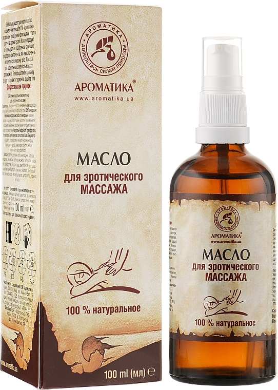 Erotic Massage Oil - Aromatika — photo N4