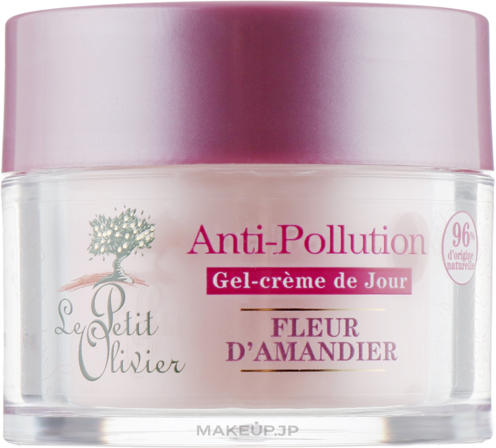 Anti-Pollution Day Gel Cream "Almond Blossom" - Le Petit Olivier Anti-Pollution Day Gel Cream Almond Blossom — photo 50 ml