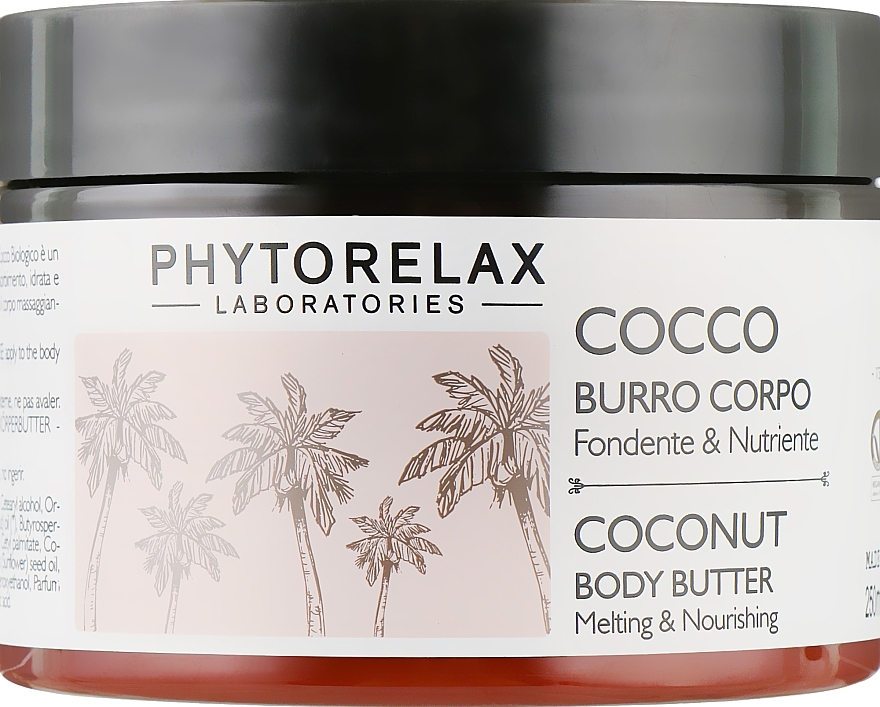 Body Butter - Phytorelax Laboratories Coconut Body Butter — photo N2