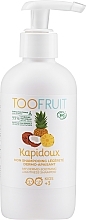 Lightweight Moisturizing Shampoo 'Pineapple & Coconut' - TOOFRUIT Kapidoux Dermo-Soothing Shampoo — photo N1
