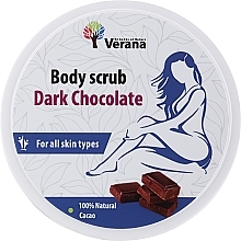 Dark Chocolate Body Scrub - Verana Body Scrub Dark Chocolate — photo N1