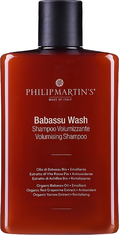 Hair Volume Shampoo - Philip Martin's Babassu Wash Volumizing Shampoo — photo N2