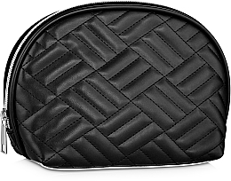 Cosmetic Bag 'Relief', black - Dini d-136 — photo N1