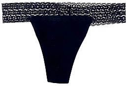 Menstrual Briefs, black - Platanomelon Kiwitas Tanga Encage Menstrual Briefs — photo N1