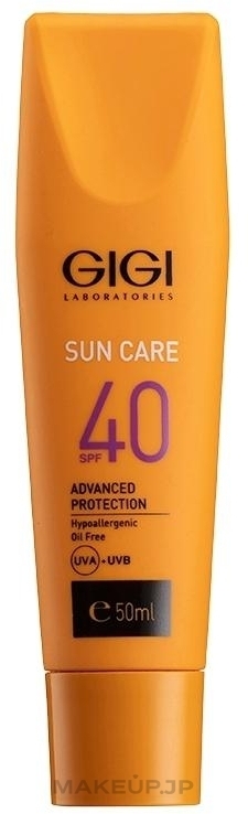 Moisturizing Light Facial Emulsion SPF 40 - Gigi Sun Care Ultra Light Facial Sun Screen SPF-40 — photo 50 ml