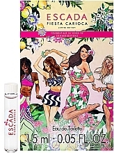 Fragrances, Perfumes, Cosmetics Escada Fiesta Carioca - Eau de Toilette (sample)