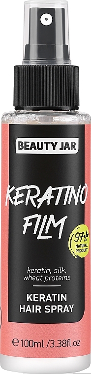 Keratin Hair Spray - Beauty Jar Keratino Film Keratin Hair Spray — photo N3