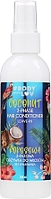 Leave-in Hair Conditioner 'Coconut' - Body With Love 2-Phase Hair Confitioner Coconut — photo N1