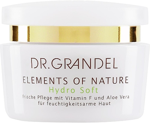 Vitamin F Moisturizing Face Cream - Dr. Grandel Elements of Nature Hydro Soft — photo N1