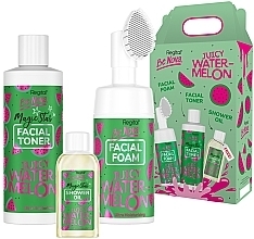 Fragrances, Perfumes, Cosmetics Set - Regital Juicy Watermellon (sh/oil/50 ml + f/toner/150 ml + f/foam/100 ml)