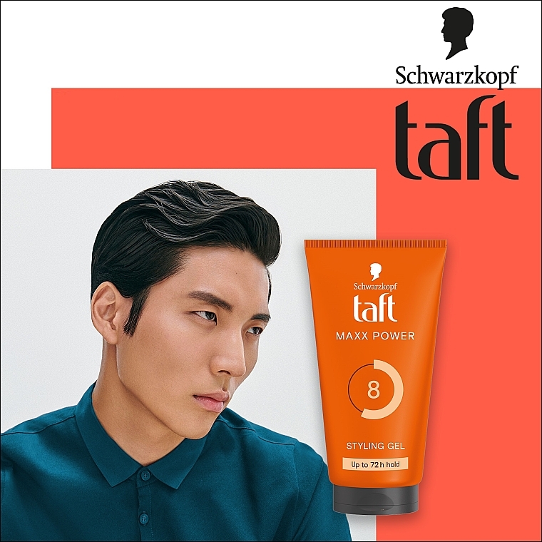 Hair Styling Gel - Schwarzkopf Taft Looks Maxx Power Gel — photo N3