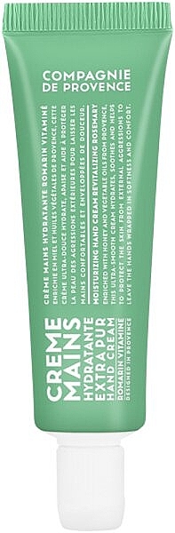 Hand Cream - Compagnie De Provence Romarin Vitamine Extra Pur Hand Cream — photo N1