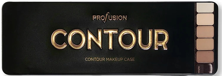 Contour Palette - Profusion Cosmetics Makeup Case — photo N1