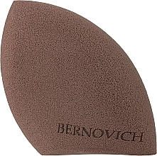 Fragrances, Perfumes, Cosmetics Makeup Sponge, cut drop, brown - Bernovich