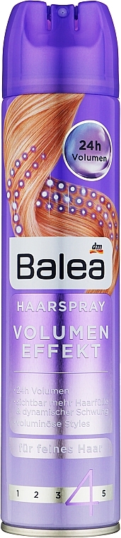 Hair Spray - Balea Volume Effect №4 — photo N2