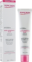 Moisturising Gel for Glowing Skin - Topicrem Hydra + Moisturizing Radiance Gel — photo N2