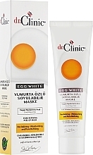 Repairing Face Mask with Egg White - Dr. Clinic Pore Refining Peef Of Mask — photo N2