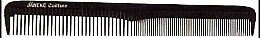 Fragrances, Perfumes, Cosmetics Comb, black - Janeke Polycarbonate Cutting Comb 823