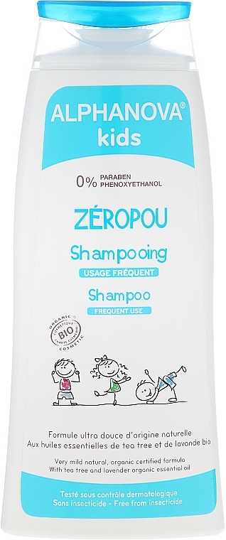 Anti-Lice Kids Hair Shampoo - Alphanova Kids Shampoo — photo N3