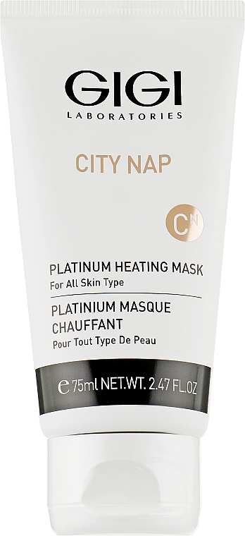 Platinum Face & Decollete Mask - Gigi City NAP Platinum Heating Mask — photo N1