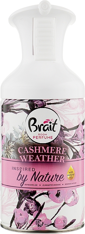Cashmere Weather Air Freshener - Brait Inspired By Nature — photo N1