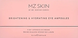 Fragrances, Perfumes, Cosmetics Eye Ampoule Serum - MZ Skin Brightening & Hydrating Eye Ampoules