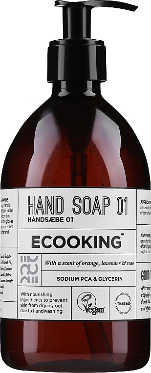 Orange, Lavender & Rose Hand Soap - Ecooking Hand Soap 01 — photo N1