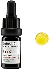 Fragrances, Perfumes, Cosmetics Face Serum Concentrate 'Peach + Cypress' - Odacite Pe+C Combination Skin Booster Peach + Cypress