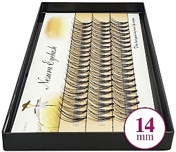 Lash Individuals, C, 14 mm - Clavier Nesura Eyelash — photo N3