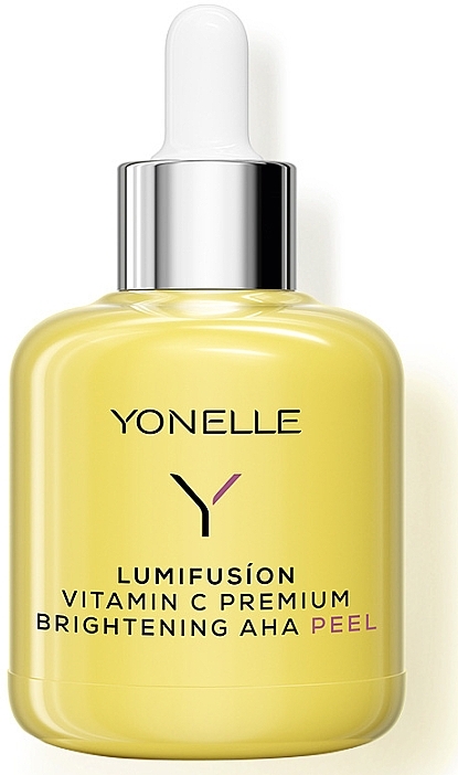 Dual Action Face Peeling with Vitamin C & AHA - Yonelle Lumifusion Vitamin C Premium Brightening AHA Peel — photo N1