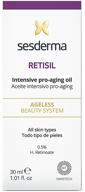 Face Oil - SesDerma Laboratories Reticil Pro-Aging Intensive Oil — photo N3