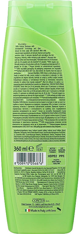 Anti-Dandruff Shampoo with ZPT Technology - Wash&Go Anti-dandruff Shampoo With ZPT Technology — photo N3