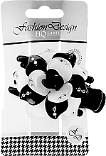 Fragrances, Perfumes, Cosmetics Hairpin 24351, black-white - Top Choice