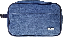 Fragrances, Perfumes, Cosmetics Makeup Bag "Traveler", 97799, dark blue - Top Choice