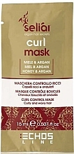 Fragrances, Perfumes, Cosmetics Curly Hair Mask - Echosline Seliar Curl Mask (sample)