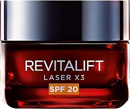 Fragrances, Perfumes, Cosmetics Face Day Cream - L'Oreal Paris Revitalift Laser X3 Anti-Age SPF 25