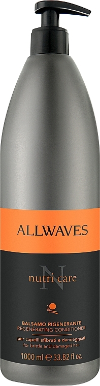 Damaged Hair Conditioner - Allwaves Nutri Care Regenerating conditioner  — photo N2