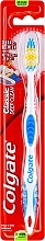 Toothbrush Medium Hard "Classic", blue - Colgate Classic Deep Clean — photo N1