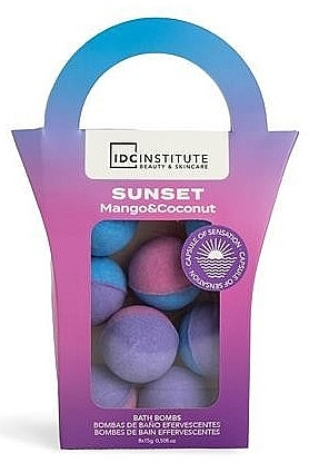 Cocktail Bath Bombs, sunset - IDC Institute Bath Fizz Cocktail — photo N1