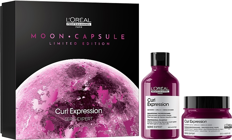 Set - L'Oreal Professionnel Serie Expert Curl Expression (shmp/300 ml + h/mask/250 ml) — photo N1