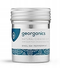 Peppermint Chewing Gum - Georganics Natural Chewing Gum English Peppermint — photo N3