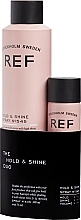 Set - REF The Hold & Shine Duo (h/spray/300ml + h/spray/75ml) — photo N1