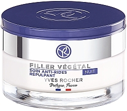 Fragrances, Perfumes, Cosmetics Anti-Wrinkle and Firming Night Care - Yves Rocher Vegetable Filler