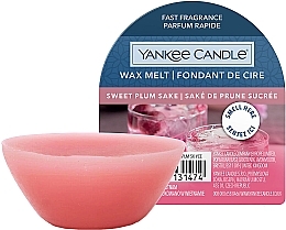 Scented Wax "Sweet Plum Sake" - Yankee Candle Sweet Plum Sake Wax Melt — photo N1