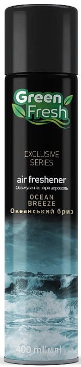 Ocean Breeze Air Freshener - Green Fresh Air Freshener Ocean Breeze — photo N2