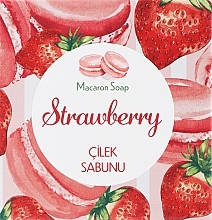 Strawberry Macaron Soap - Thalia Strawberry Macaron Soap — photo N1